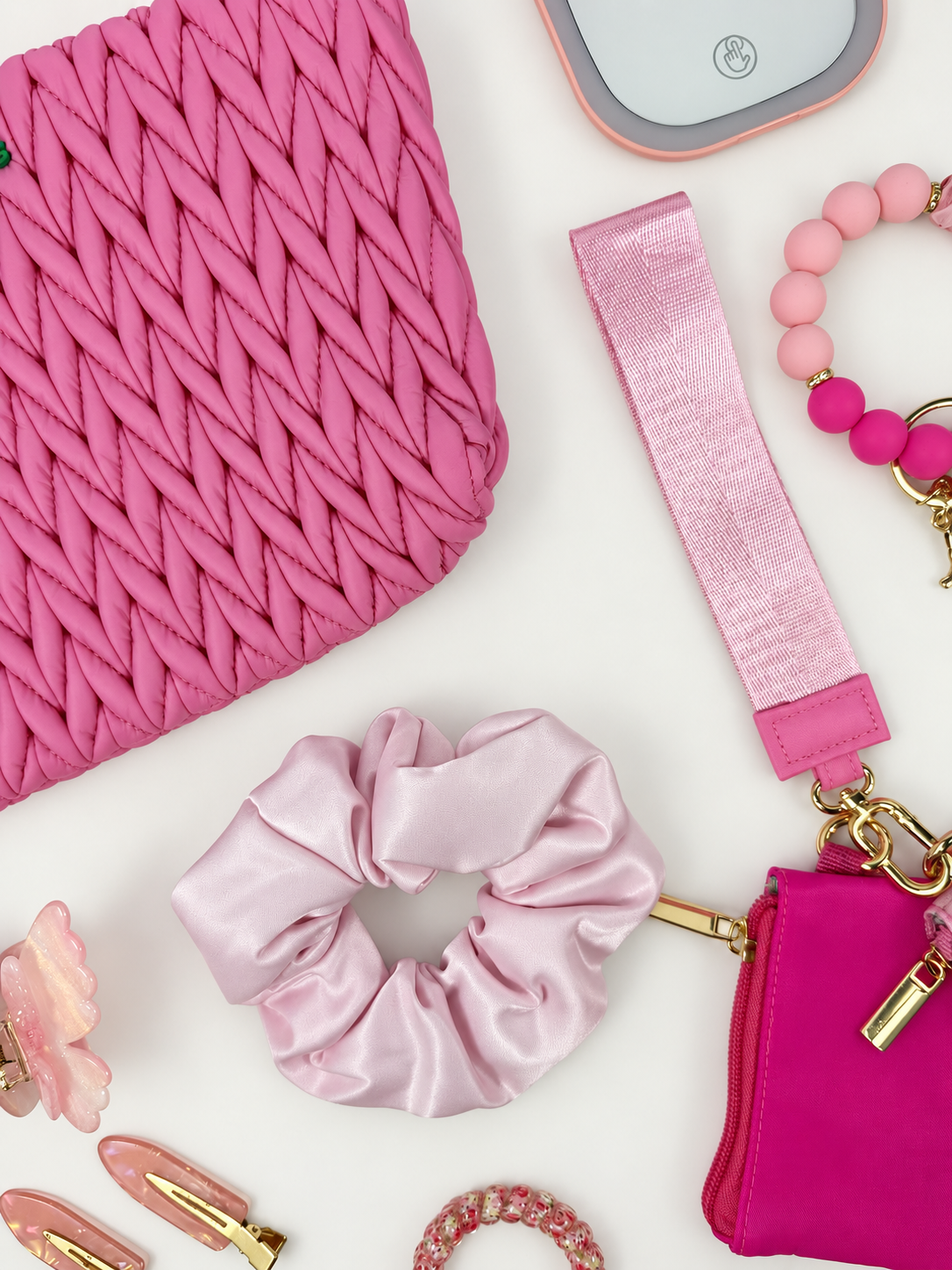 The Pink Bloom Edit – Women’s Accessories Gift Bundle