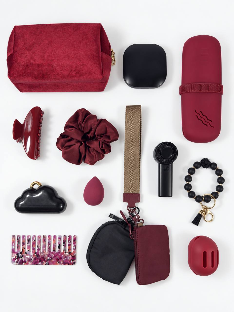 Bordeaux Grace Essentials – Women’s Accessory Set